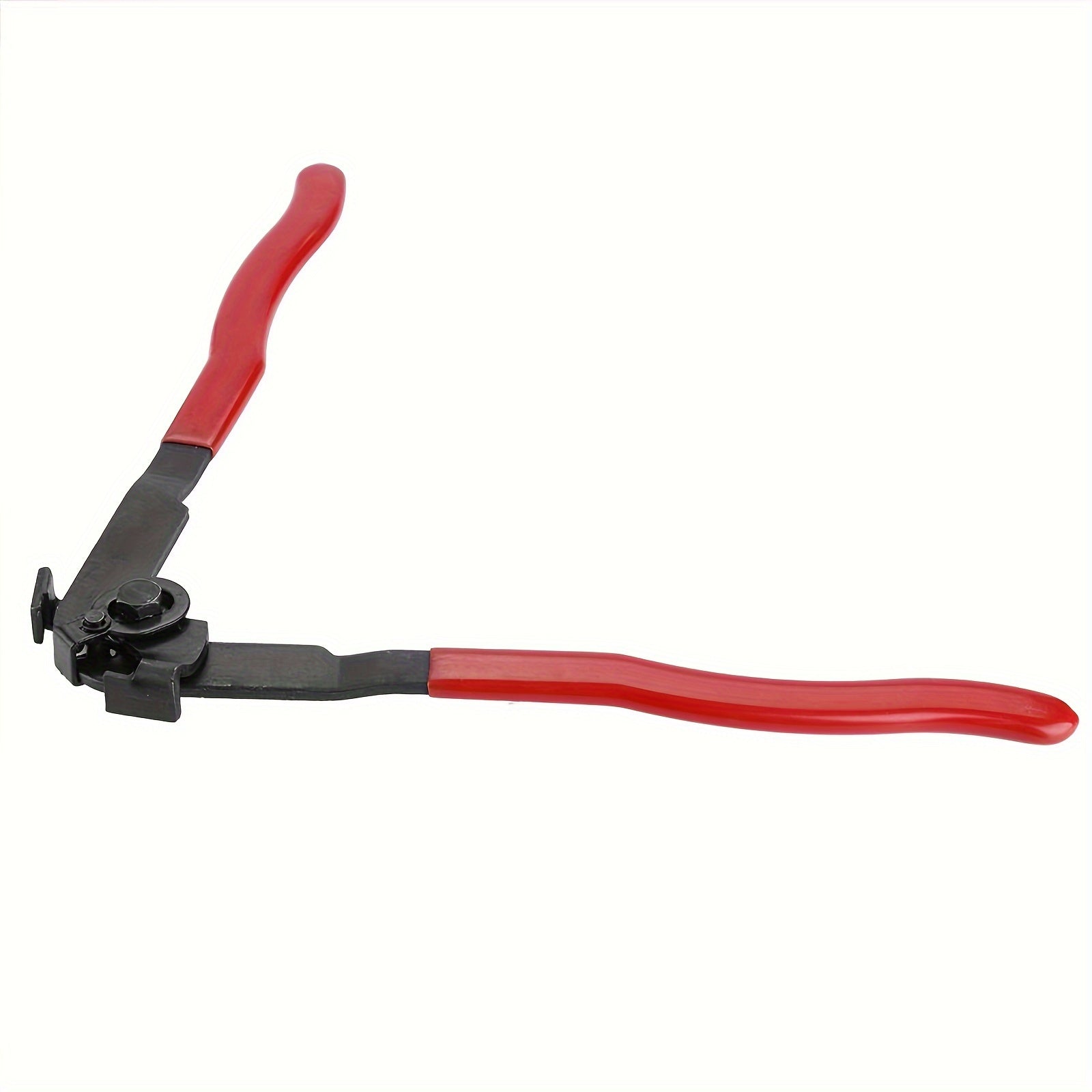 Steel CV Connector Dust Cover Clamp Pliers with Red Grip for Automotive
