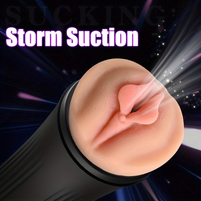 Erkaklar uchun haqiqiy teksturali Masturbator kuboki, qattiq qovoq pussy, jinsiy o'yinchoq