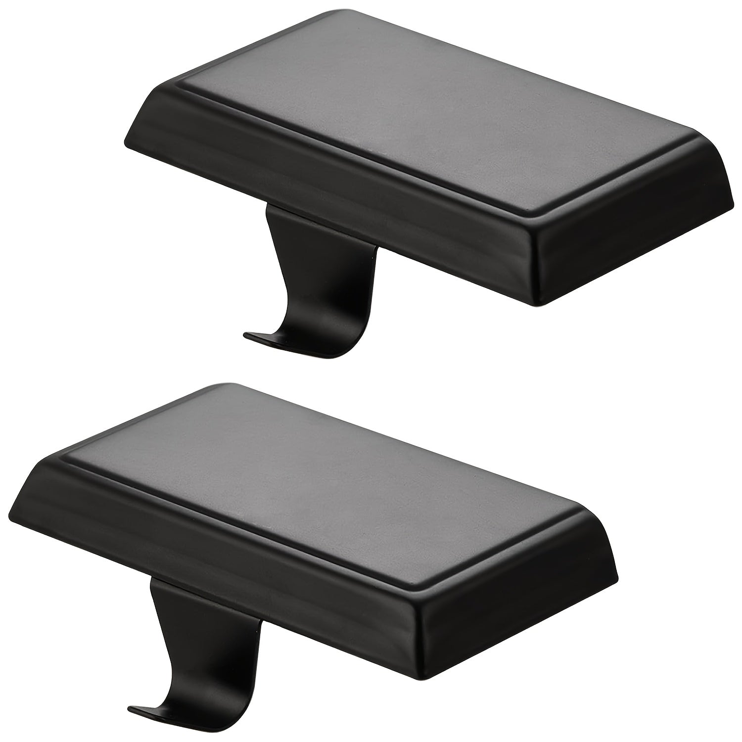 Set of 2 Metal Christmas Stocking Holders Multi-Use Hooks for Mantel and Decor