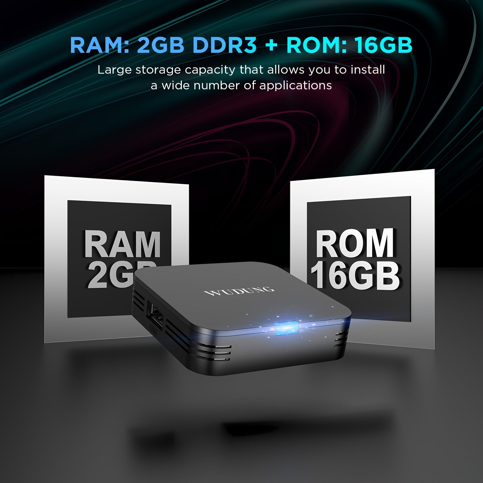 Mini Android 10 Smart TV Box Allwinner H313 4K HD WiFi 2GB RAM 16GB Storage