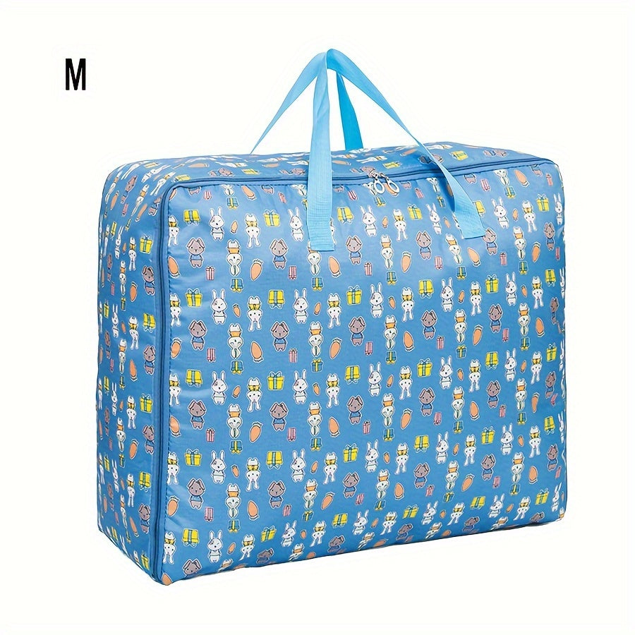Large Capacity Waterproof Oxford Cloth Storage Bag for Clothes Bedding Toys Household Organization