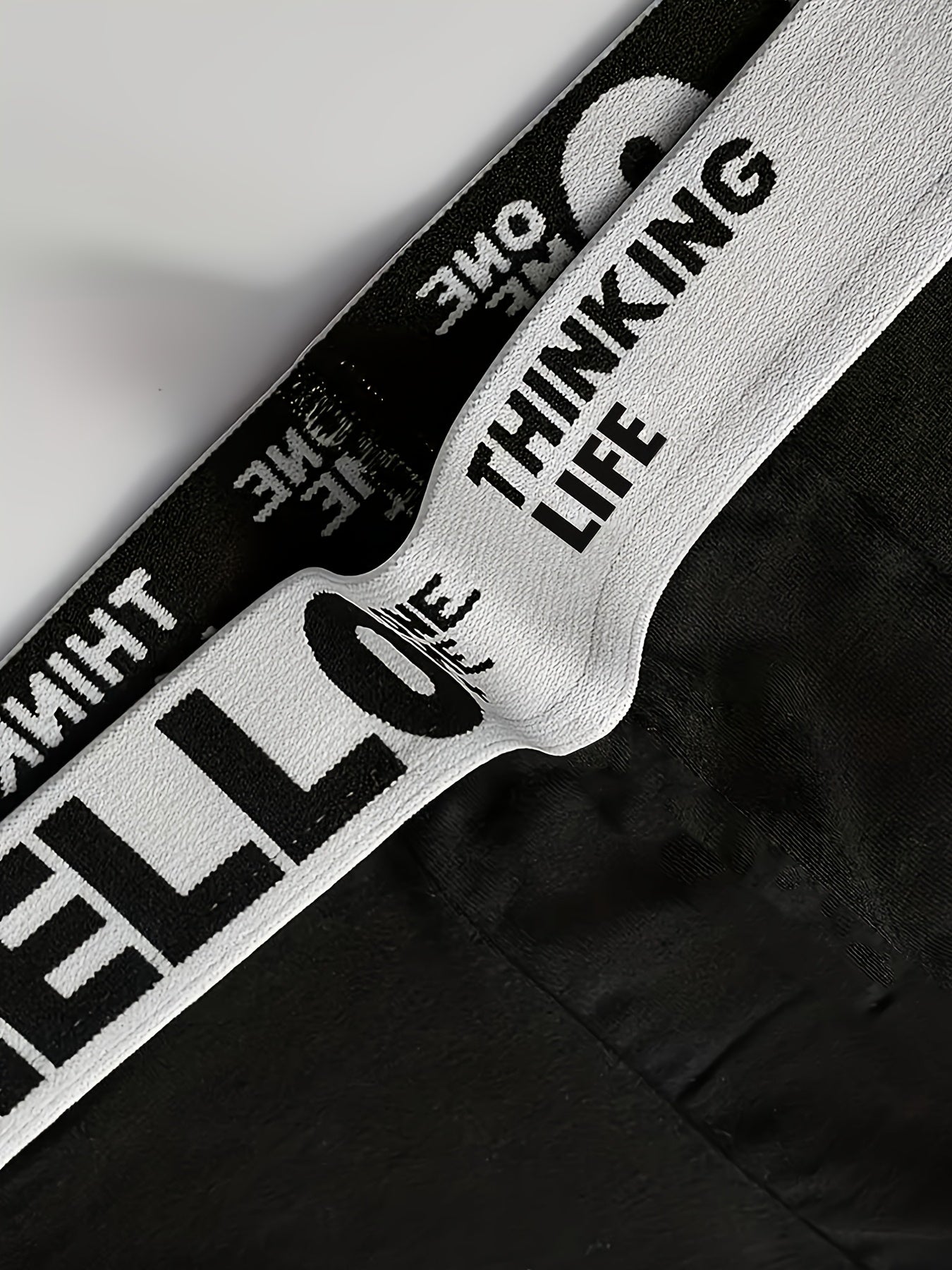 Men's Cotton Underwear Shortie Large Size Solid Color Medium Stretch Comfortable Casual