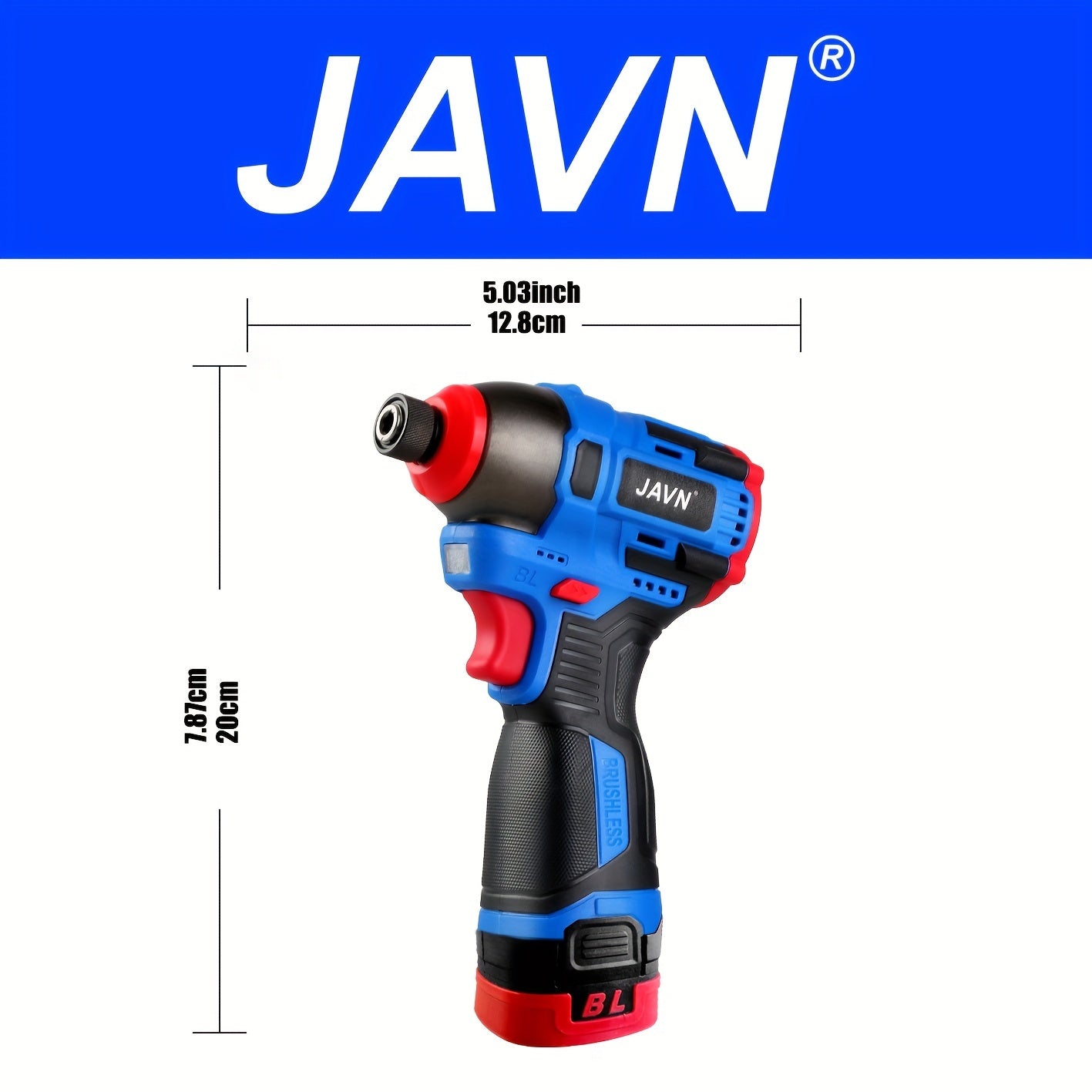 16V Cordless Mini Drill Screwdriver and Impact Driver Set with Lithium-ion Battery