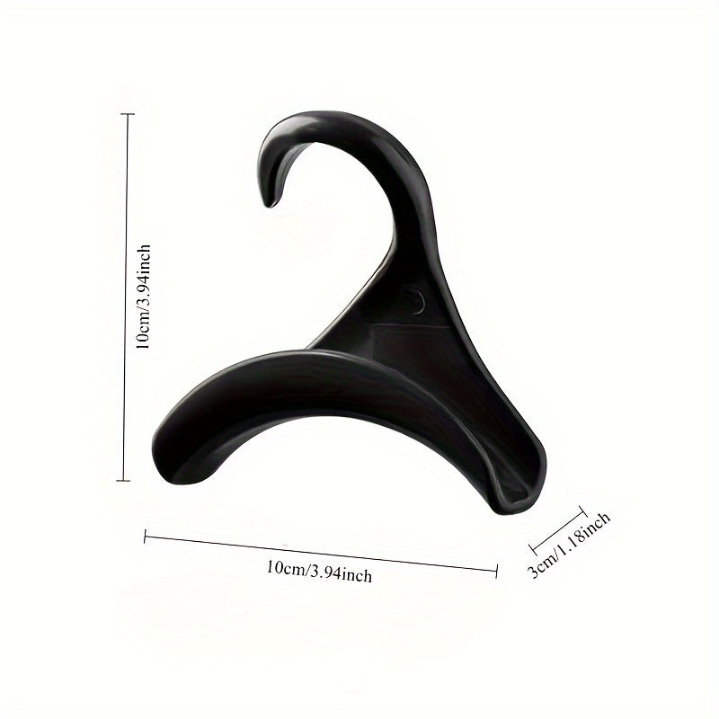 Juego de organizadores de plástico portátiles para armario para bolsas, sombreros y bufandas, ahorro de espacio