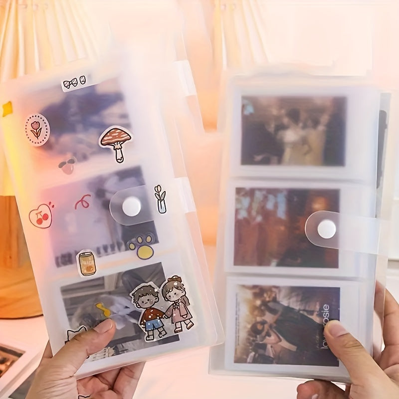 3-Inch Photo Album for Photos Postcards and Memories Gift for Valentine's Day Christmas New Year