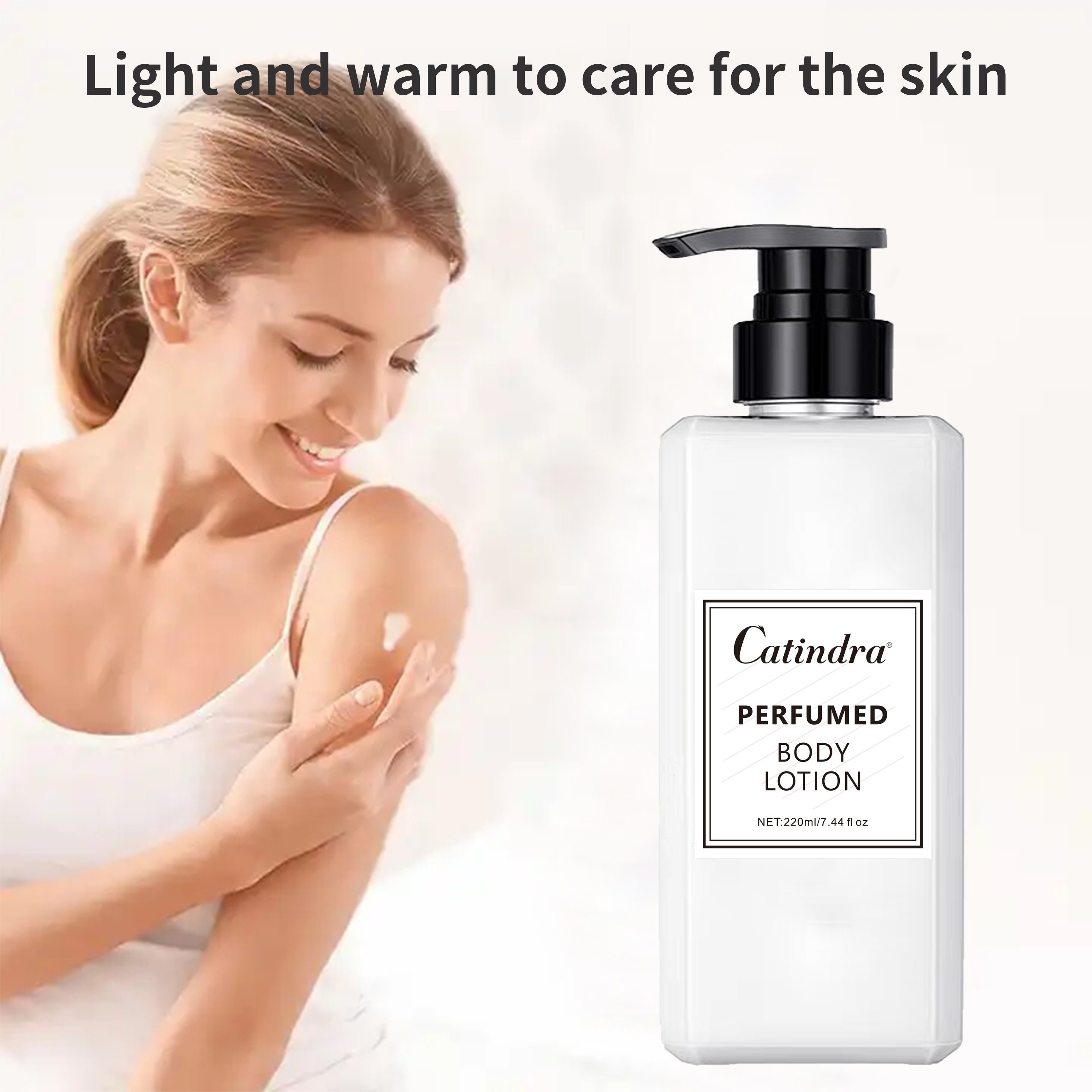 Unisex 220ml Perfumed Body Lotion Moisturizing Fragrance with Hyaluronic Acid