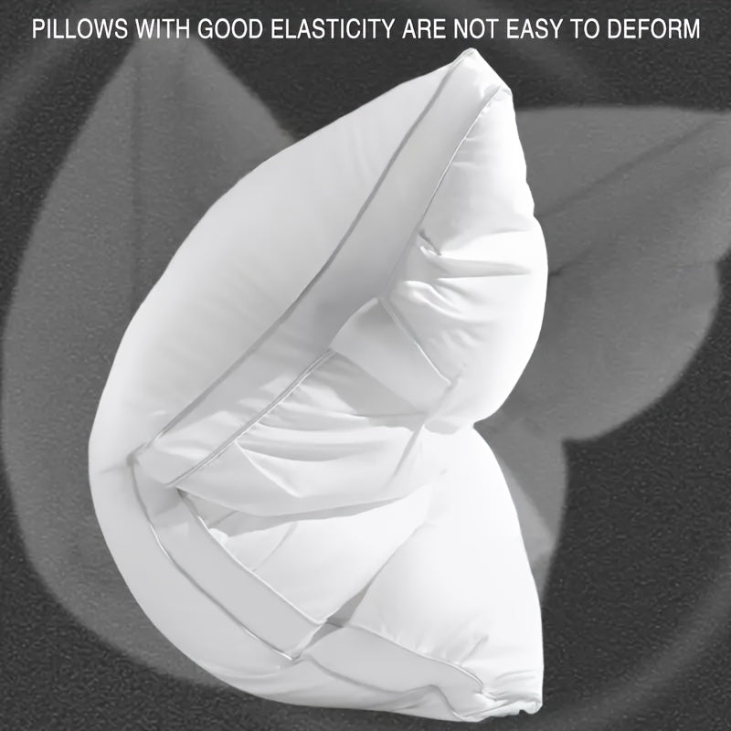 Hotel Pillow Insert with Neck Support Pressure-Relieving for Bedroom Home Dorm