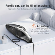 Handheld Car and Home Vacuum Cleaner Mini USB Rechargeable with Accessories