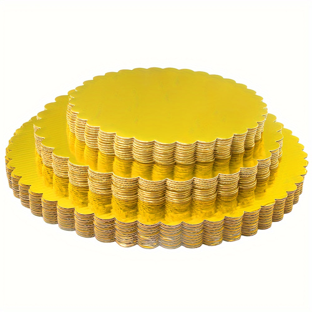 Round Cake Boards Pack of 10, 20.32/25.4/30.48cm, Disposable, Oil & Moisture Proof