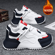 Zapatillas casuales para hombre, ligeras, de PU, para senderismo, actividades al aire libre y uso diario