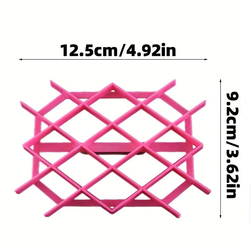 Diamond-Shaped Cake Fondant Embossing Mold for Cupcakes and Wedding Cakes