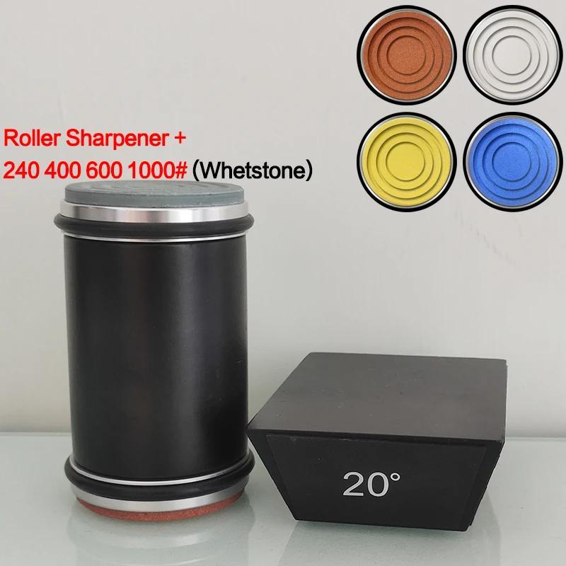 Olmos bilan qattiqlashtiruvchi tosh va yog'och oshxona maydalash tizimi bilan Magnitli aylanuvchi pichoq silliqlash mashinasi, sozlanadigan burchaklar va rulman aksessuari.