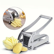 Stainless Steel Manual Potato Slicer French Fry Cutter Handheld Veggie Chopper