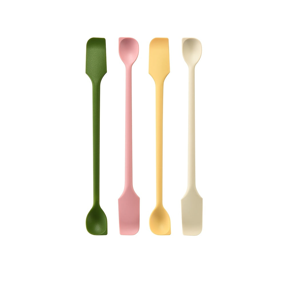 Stainless Steel Dual-Purpose Jam Scraper Spoon Kitchen Utensil