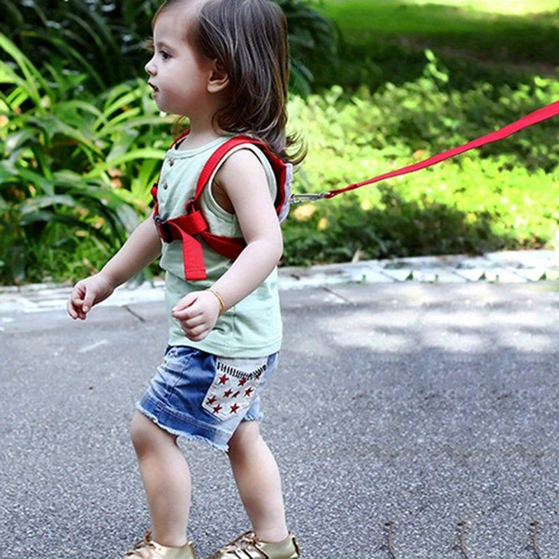 Vibrant Safety Harness with Anti-Lost Traction Rope for Pets in Multiple Colors