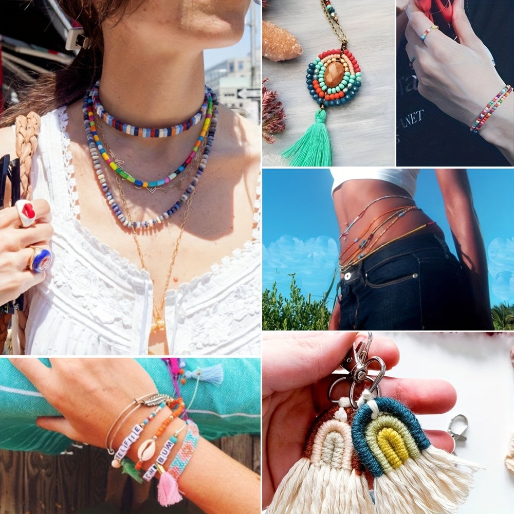 Jewelry Making Supplies Acrylic Alphabet Bead Set for DIY Jewelry Crafting