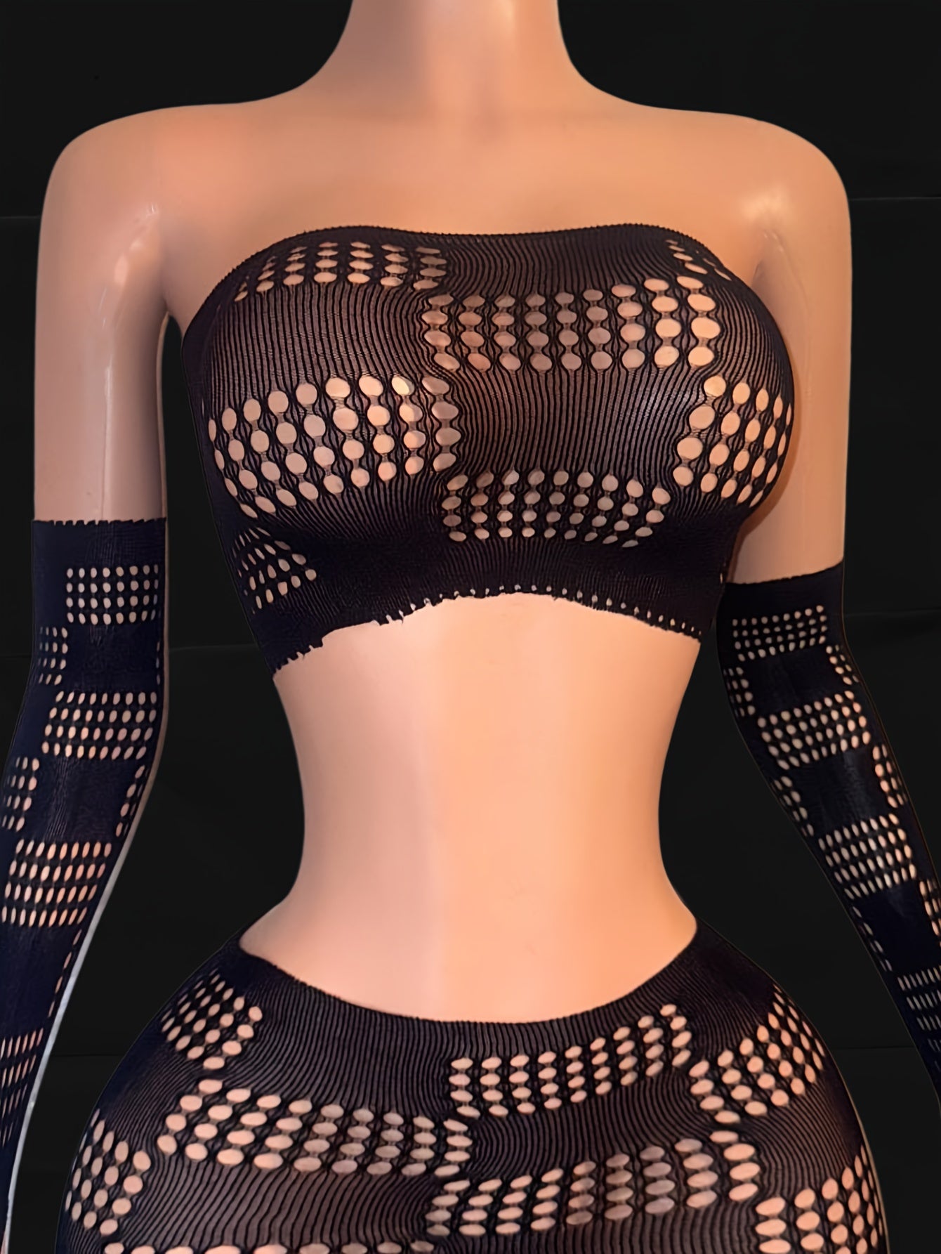 plus size женское платье-майка без рукавов с геометрическим узором и комплект белья