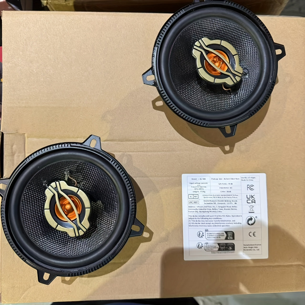 Altavoz de coche de alta resolución 600W 800W 1000W 4 Ohmios doble bobina móvil fácil de instalar