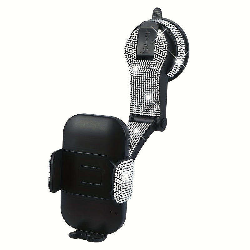 Soporte universal para teléfono de coche con ventosa, rotación de 360°, anti-vibración y soporte para navegación