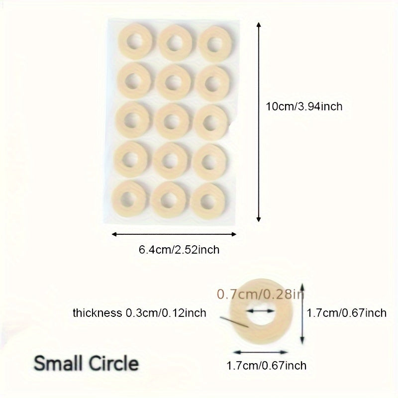 Self-Adhesive Latex Callus Cushions Foot Pads Corn Protectors for Rubbing