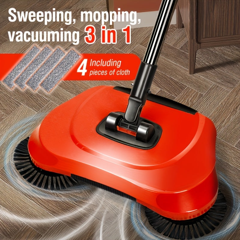 3-in-1 Multifunctional Cleaning Machine Sweeper Vacuum Mop for Dry Wet Cleaning