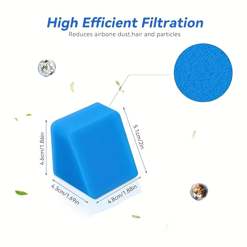 Set of 5 Vacuum Cleaner Accessories Includes Sponge Filters Rolling Brushes and Cleaning Brush