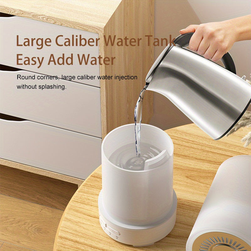 Мини-увлажнитель с эфирными маслами USB с яркими светодиодными огнями для спальни и офиса