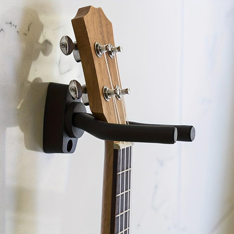 Soporte universal de pared para guitarra con gancho suave ajustable para guitarras, ukeleles, bajos y erhu