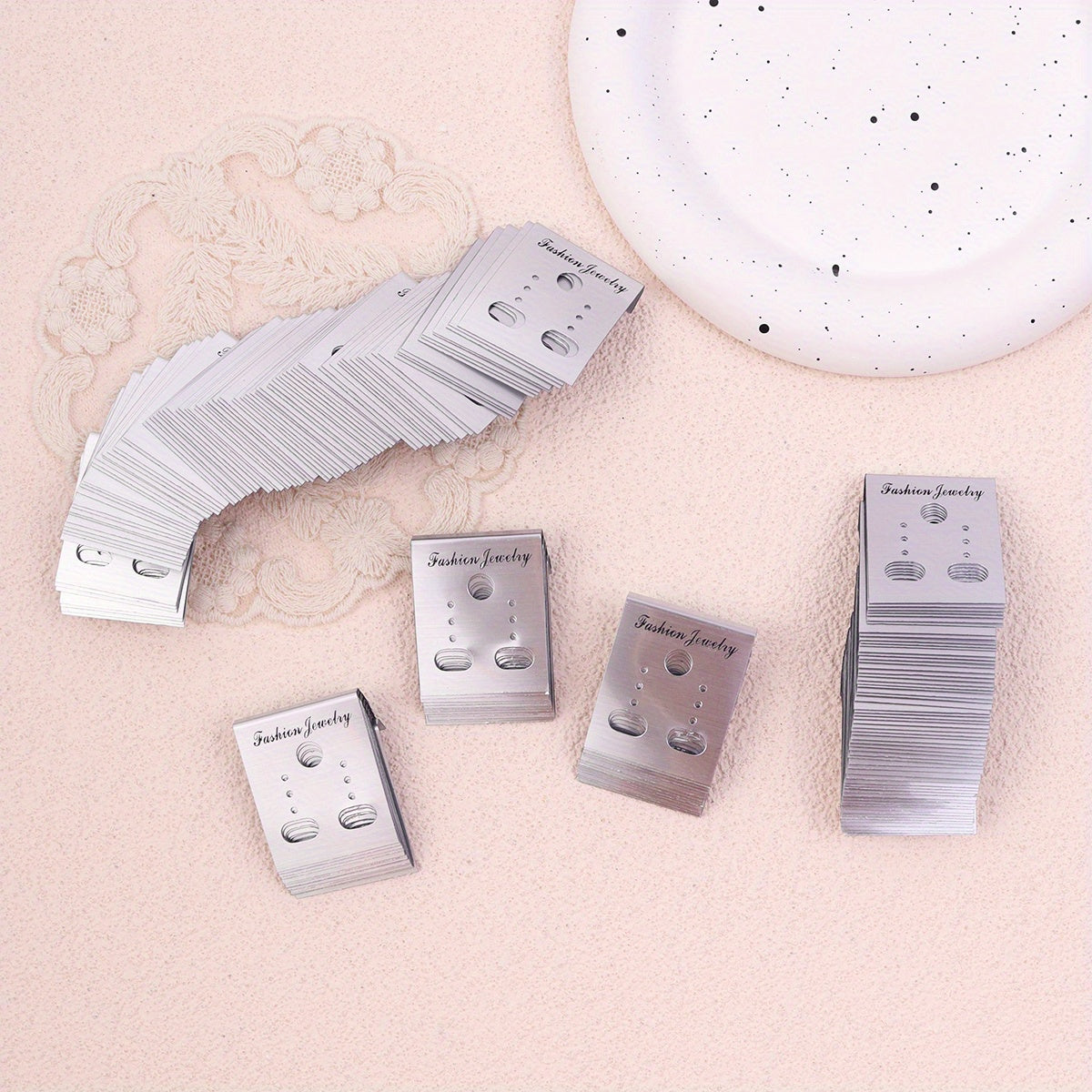 Пластиковая карта для хранения серег на 200 пар, упаковка украшений