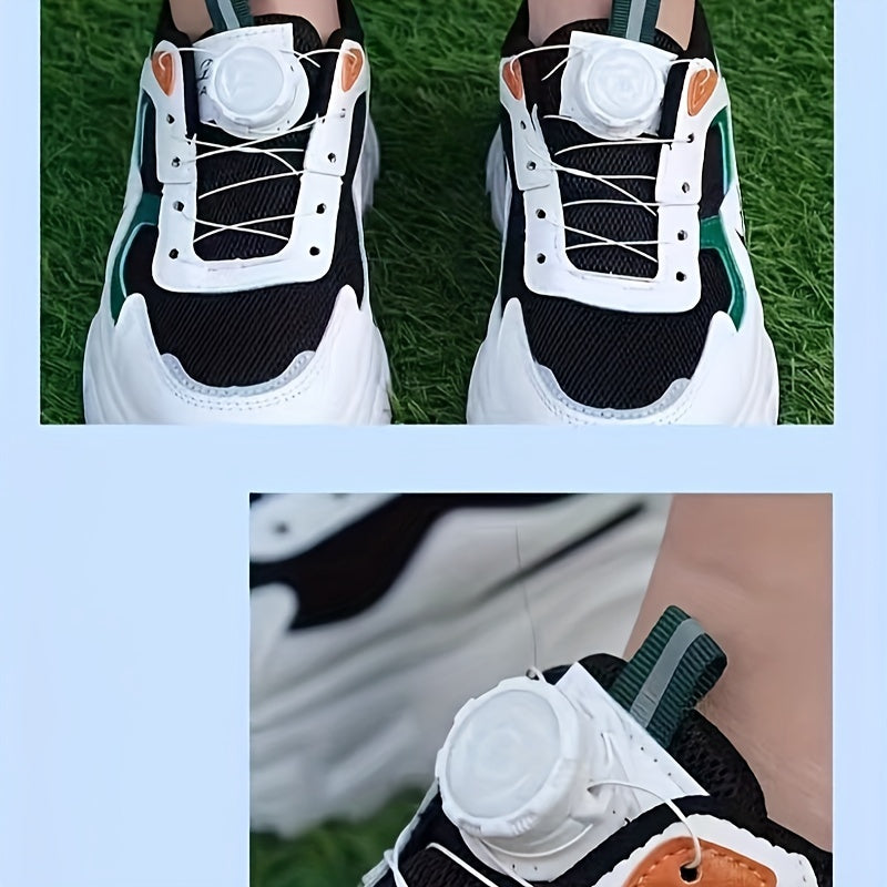 No-Tie Shoelaces with Rotating Buckles for Sneakers and Boots 1 Pair