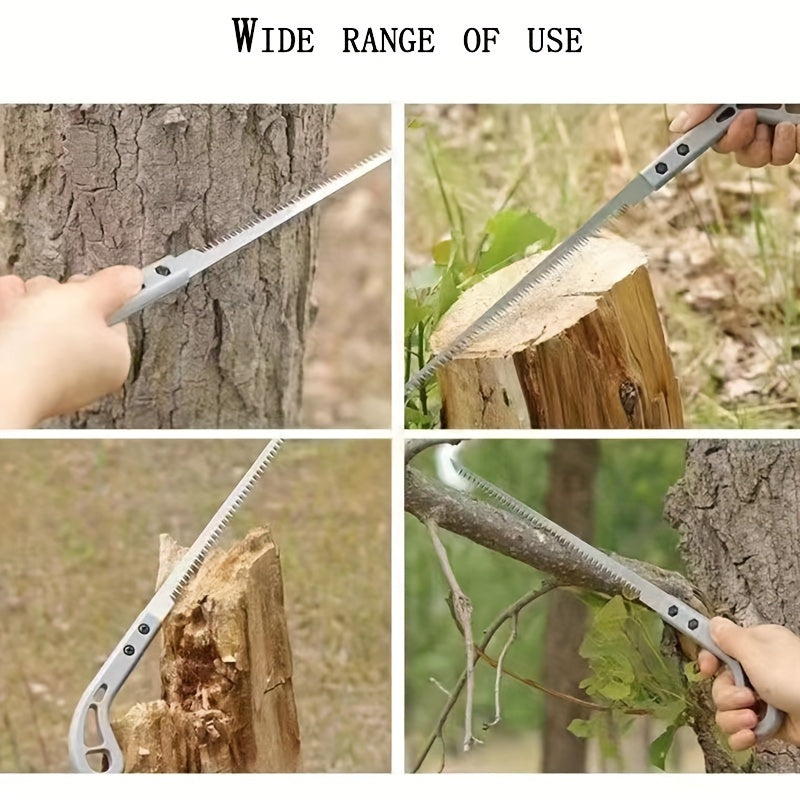 Alloy Steel Pruning Saw with Fine-Toothed Blade for Wood and Garden Use