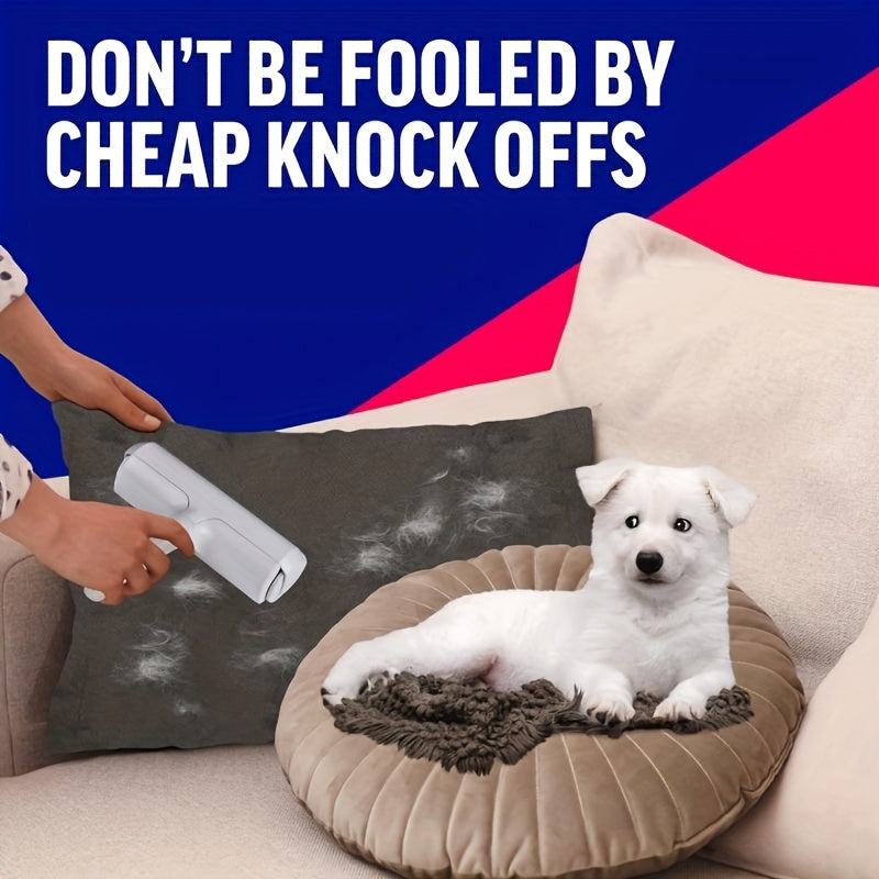 Эргономический ролик для удаления шерсти домашних животных для собак и кошек, многоразовая щетка для катышков