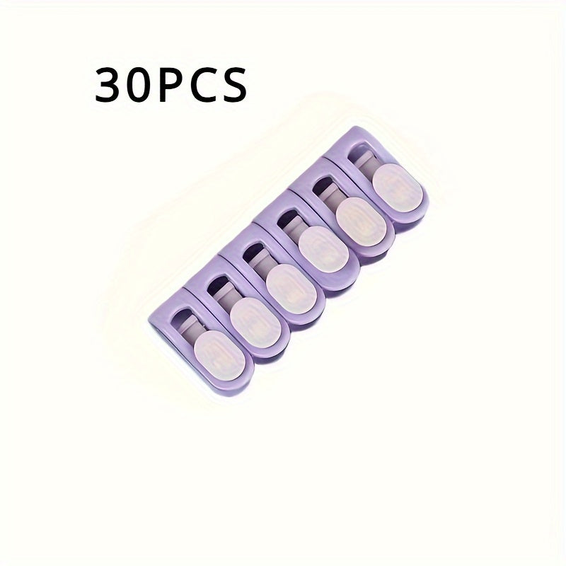 Set of 10/20/30 Non-Slip Duvet Comforter Clips Hand Washable Safe Bedding Retainer in 3 Colors