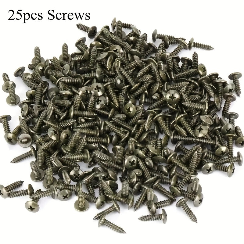 10/20/50/100pcs U-Clamp Car Tuning Clips Iron Metal Interior Fender Bumper Protection