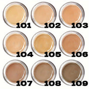 Base líquida para mujer, corrector, a prueba de agua, resistente al sudor, cobertura duradera