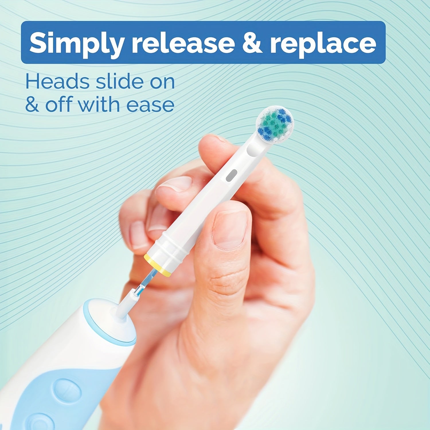 Electric Toothbrush Replacement Heads Soft Pack of 4 8 16 Compatible with Oral B