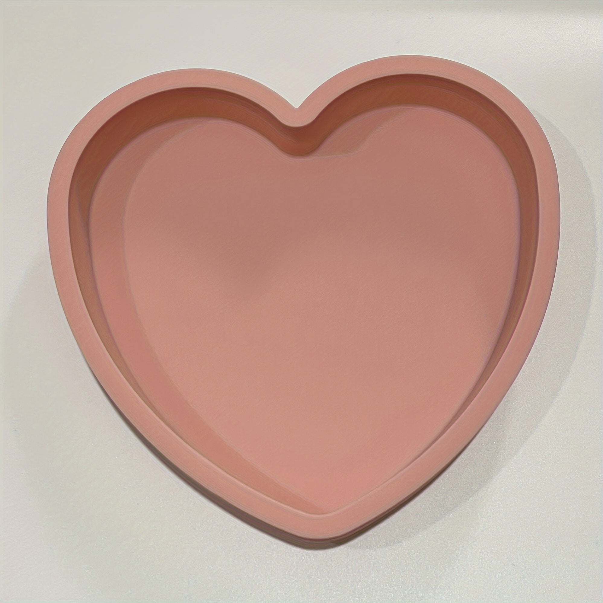 Yurak shaklidagi silikon pishirish qolibi 10.16/15.24/20.32 sm, yopishmaydigan pishirish qolipi, qatlamli tortlar va non uchun