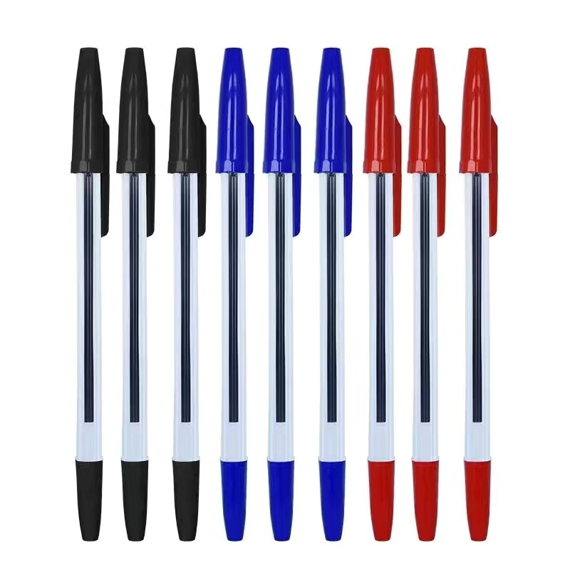 Set of 10 Multicolor 0.7mm Ballpoint Pens for Teens and Adults