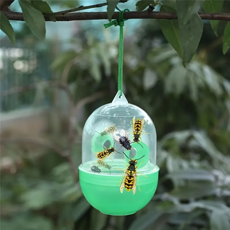 Outdoor Wasp Trap Fly Catcher Non-Toxic Garden Pest Control Dome-Shaped