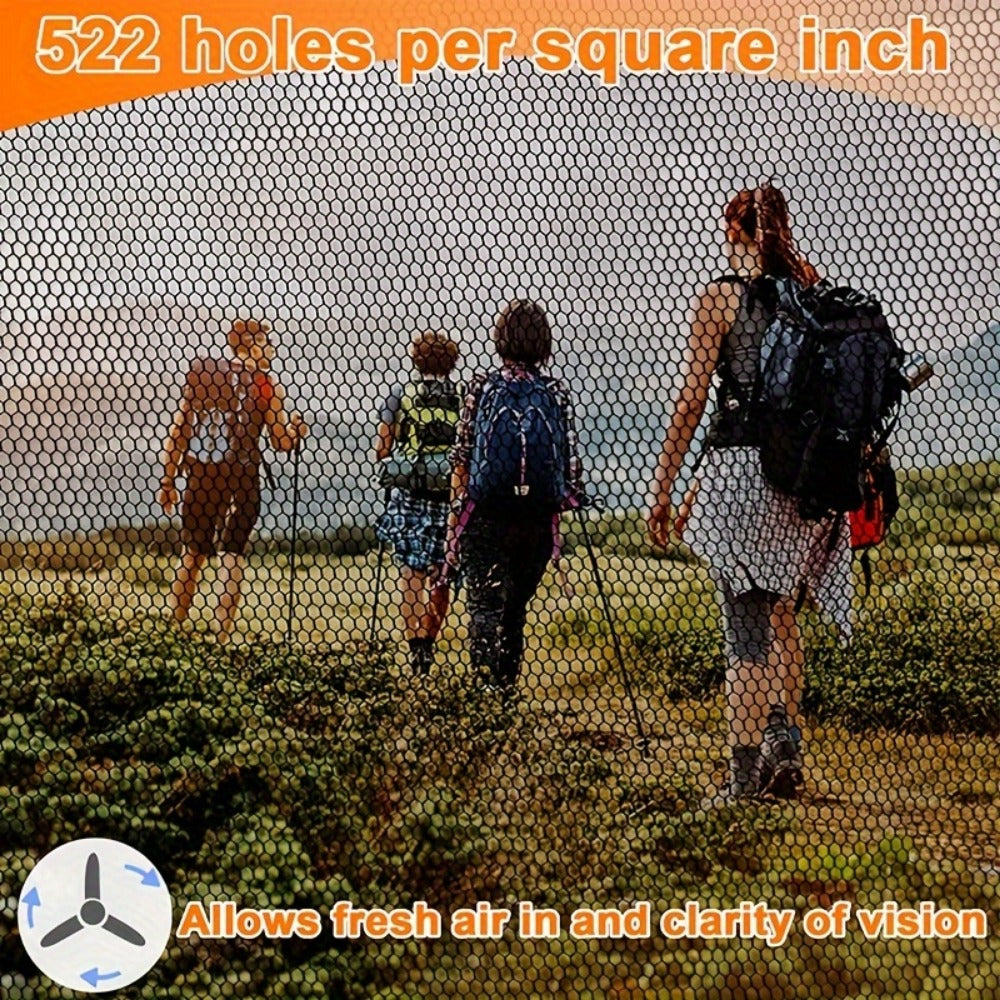 Unisex Mesh Hat Net Adjustable Dustproof Mosquito Protection for Camping