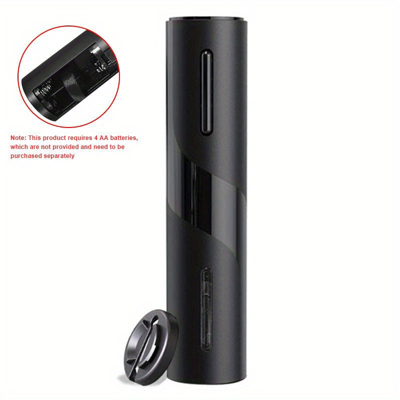 Cordless Electric Wine Opener Set with Vacuum Stopper and Foil Cutter
