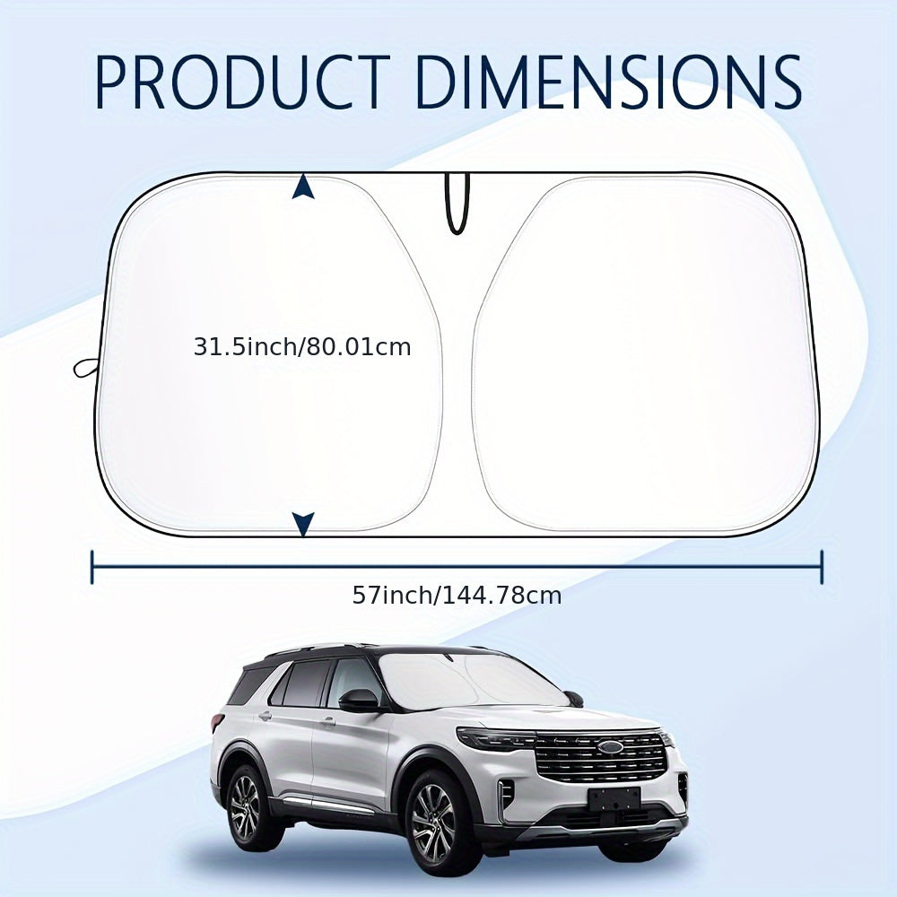 Складной автомобильный солнцезащитный козырек для изоляции и солнцезащитных козырьков для компактных автомобилей и внедорожников