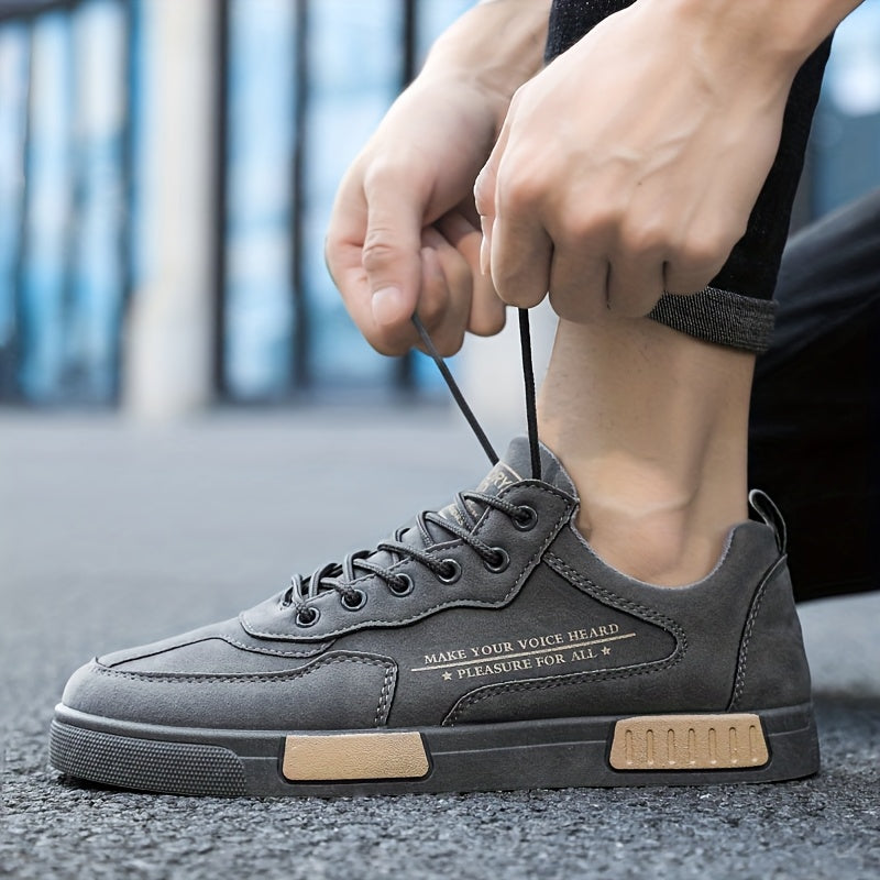 Men's Breathable Low-Top Sneakers for Running Casual All-Season