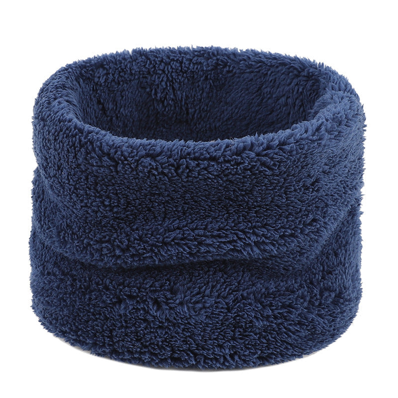 Cubierta de cuello alto cálida de invierno para hombres y mujeres, bucle único, unisex