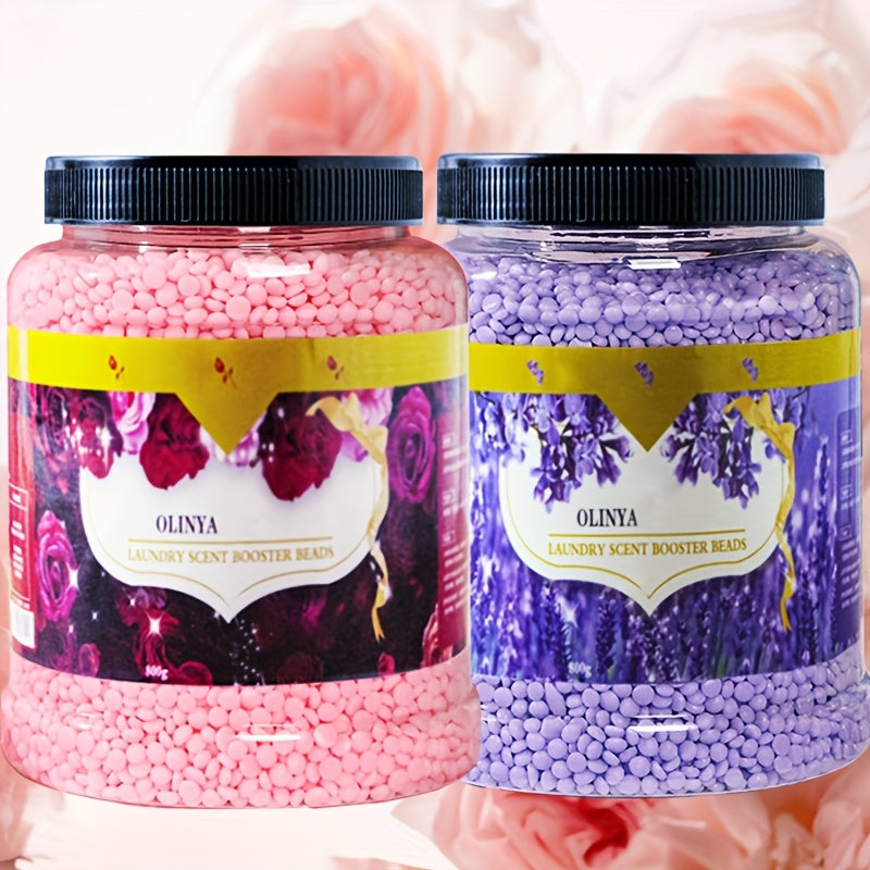 Lavender Scented Laundry Beads 800g Long-Lasting Freshness No Electricity Needed