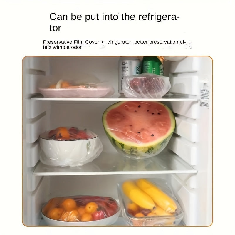 96 штук эластичных растягивающихся крышек для хранения продуктов — изготовлены из многоразового пластика, эти крышки для мисок прозрачные и также могут использоваться для запечатывания тарелок. Они являются отличной альтернативой фольге и пищевой пленке.