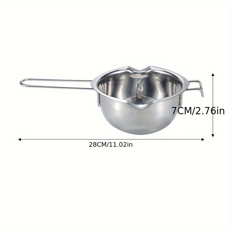 Double Boiler Pot for Melting Chocolate Butter Warmer Oil Heating Kitchen Utensil