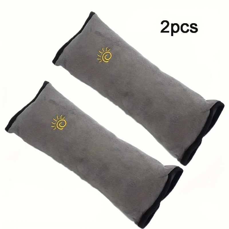 Avtomobil o'rindig'i xavfsizlik kamarining yelka qismi uchun mo'ljallangan yumshoq yostiq bilan qoplam