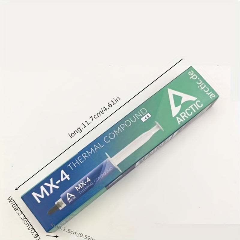 Silicone Thermal Paste for CPU and GPU Cooling 4g High Conductivity for Desktops and Laptops