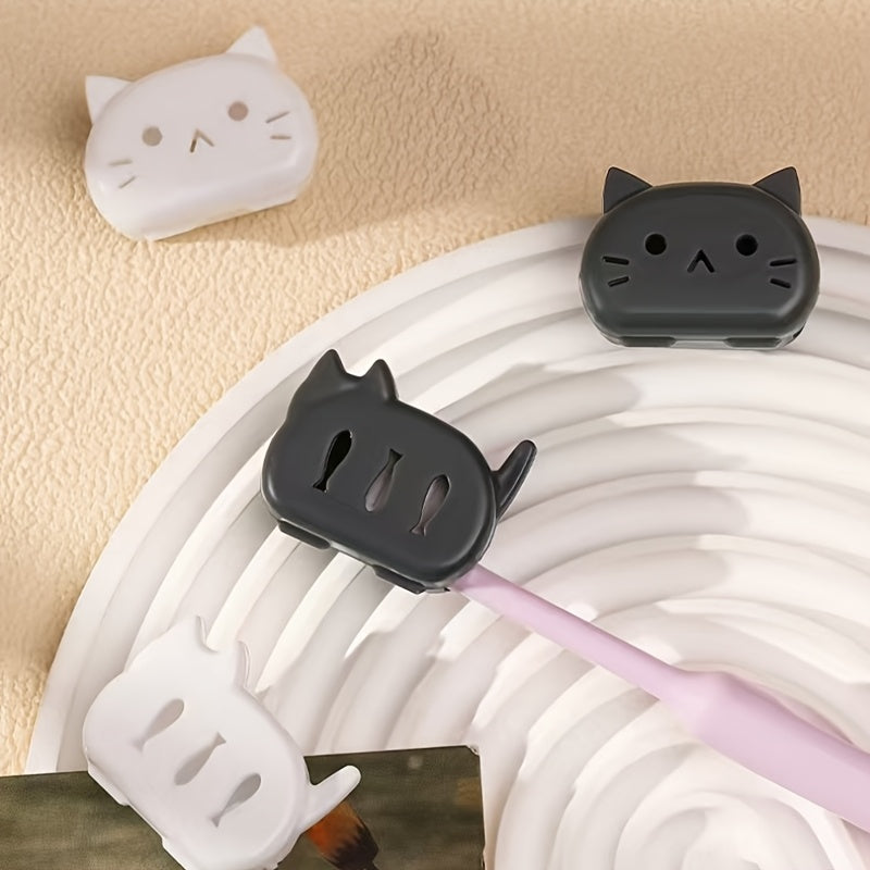 2/4pcs Toothbrush Protectors for Travel Unscented Cartoon Design